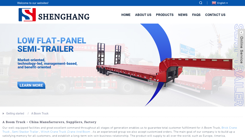 Image of China Knuckle Boom Crane Manufacturers and Suppliers, Factory | Shenghang