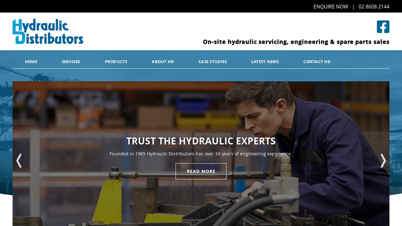 Hydraulic Fluid Power, Pump, Cylinder, Fittings & Components