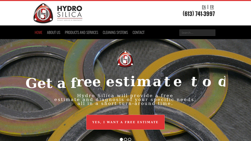 Gaskets manufacturer and distributor - Ontario | Hydro Silica