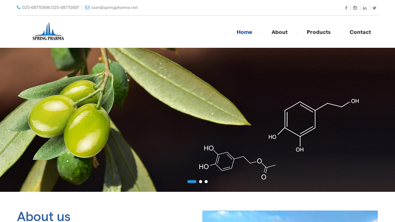 Image of Springpharma Hydroxytyrosol Powder