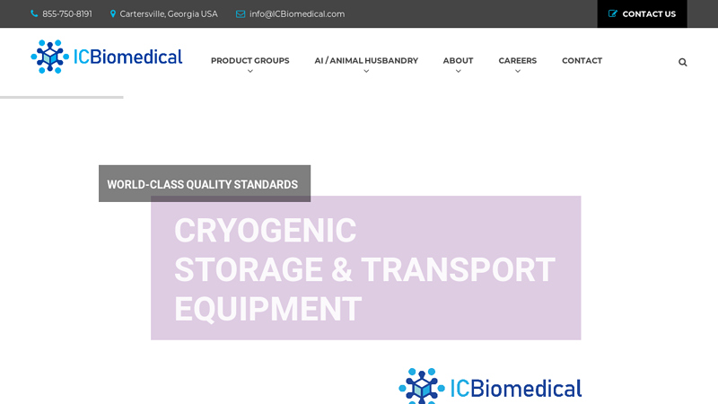 Cold Chain Storage & Transport Technology - IC Biomedical