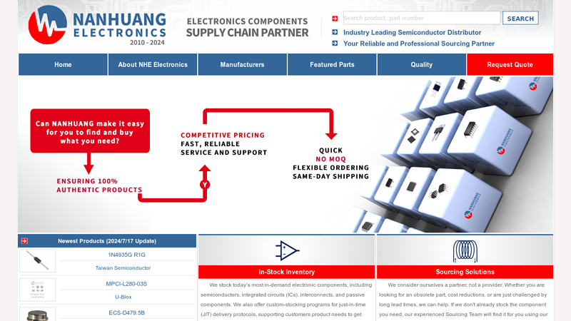 Image of Electronic Components Distributor in China