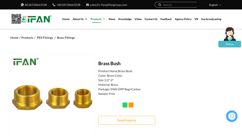 Image of China Customized Brass Bush Suppliers, Manufacturers, Factory