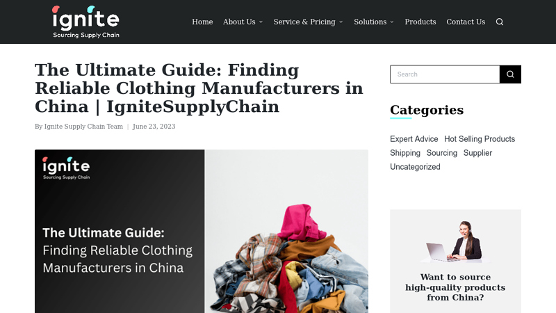 Image of The Ultimate Guide: Finding Reliable Clothing Manufacturers in China ...