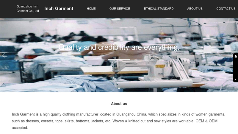 Image of Inch Garment-high quality clothing manufacturer