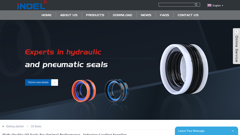 Image of China Oil Seals Manufacturer and Supplier, Factory | INDEL