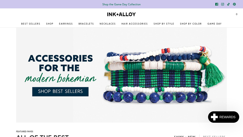 Handmade Jewelry for the Modern Bohemian - INK+ALLOY C INK+ALLOY, LLC