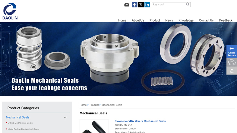 Image of China Mechanical Seals Manufacturers and Suppliers