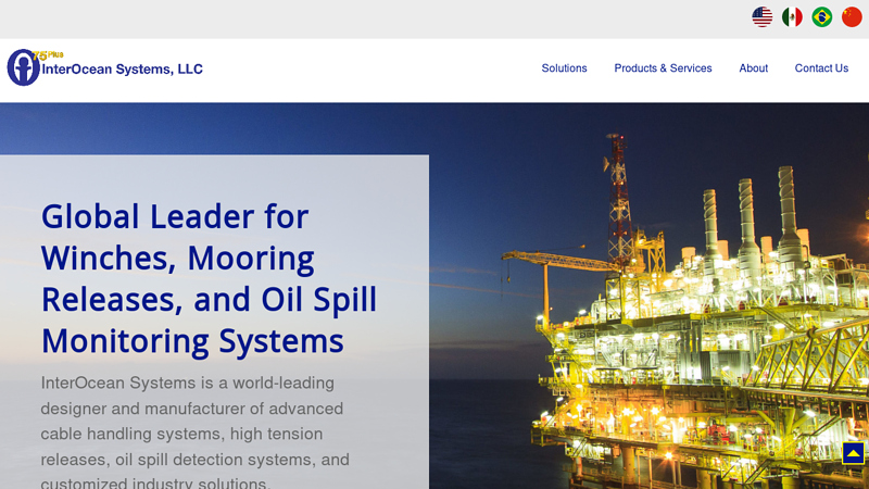 Winches, Mooring, and Oil Spill Monitoring | InterOcean Systems