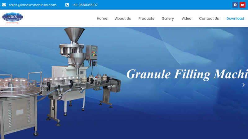 Home - Innovative Packaging Machines | Leading Manufacturer in Maharashtra, Filling & FFS Machines