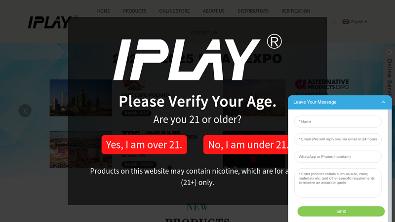 IPLAY? - Premium Disposable Vape Brand, E-cigarettes Manufacturer