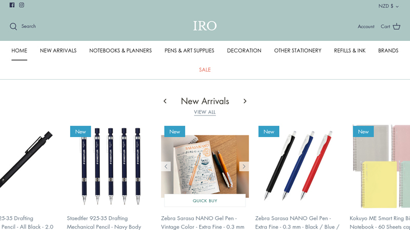 IRO | One-Stop Japanese Stationery Online Store in New Zealand