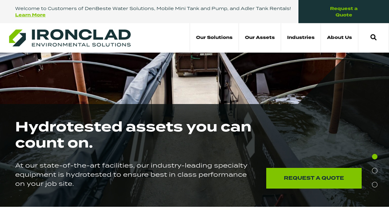 Ironclad Environmental | Liquid Containment & Waste Management