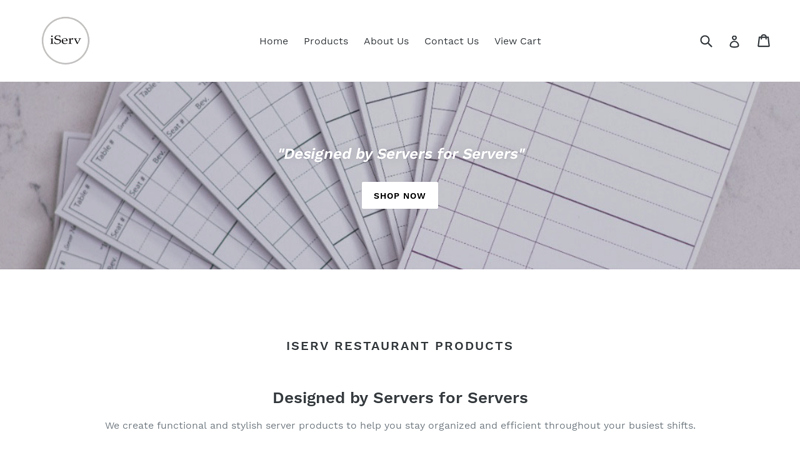 iServ | #1 Trusted brand by Waitstaff| Designed by Servers for Servers