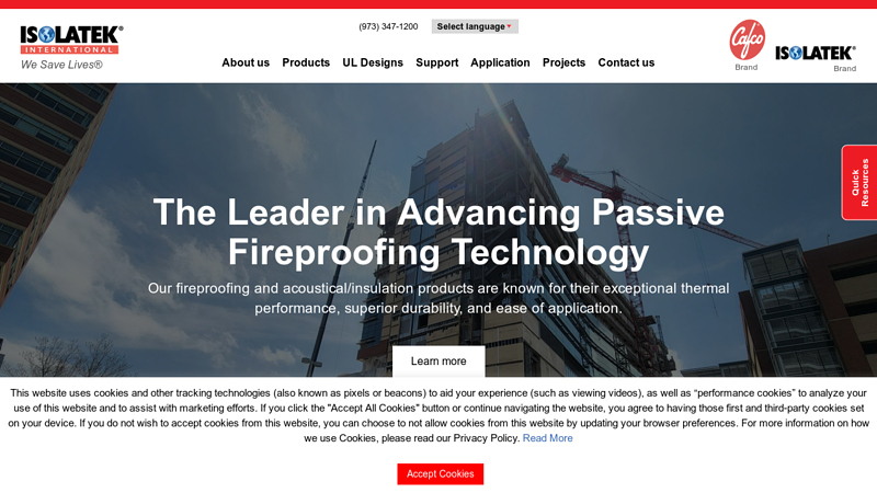 Isolatek International | Passive Fireproofing Technology