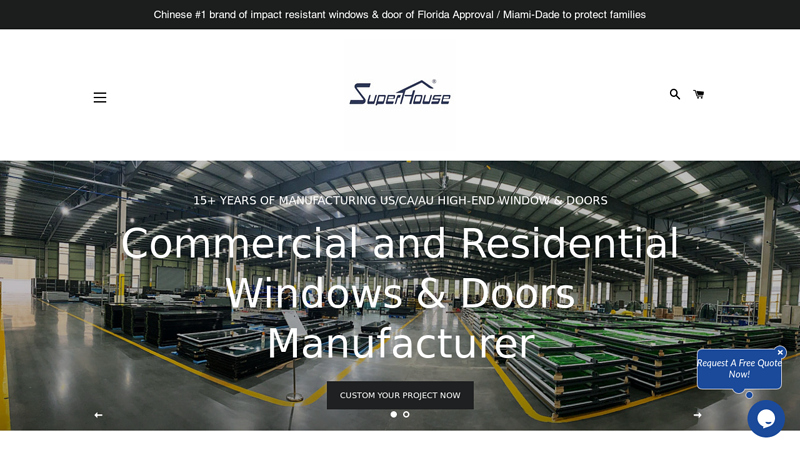 Superhouse Impact Windows & Doors Manufacturer in China  Superhouse Windows & Doors