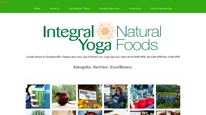 Integral Yoga Natural Foods