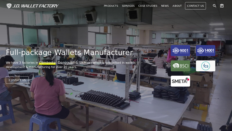 Image of J.D. Wallet Factory: Leading Wallet Manufacturer & Supplier in China