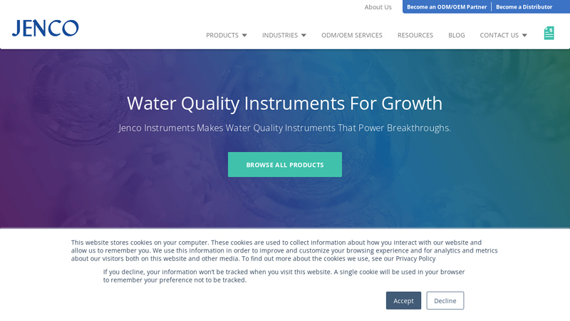 pH Meters and Other Water Quality Meters - Jenco Instruments