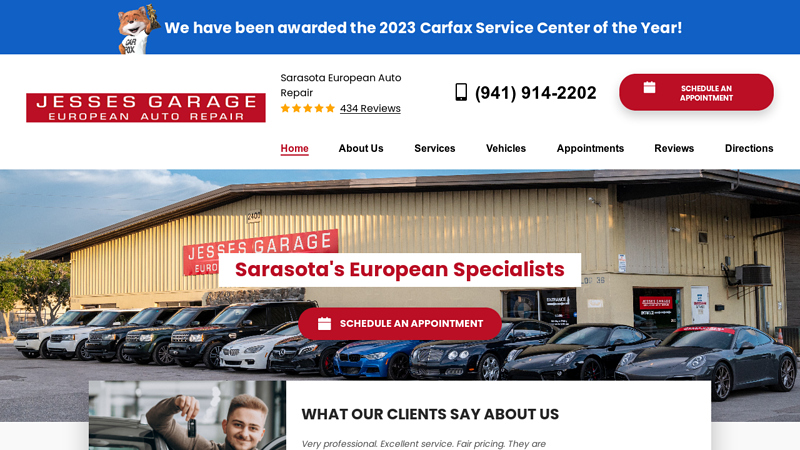 Sarasota European Auto Repair - Jesse