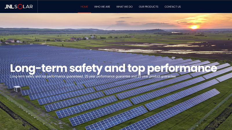 JNL SOLAR | Power Plant, Photovoltaic and Solar Panels