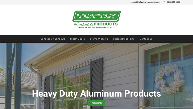 Aluminum Concession Parts Manufacturer | J & R Aluminum