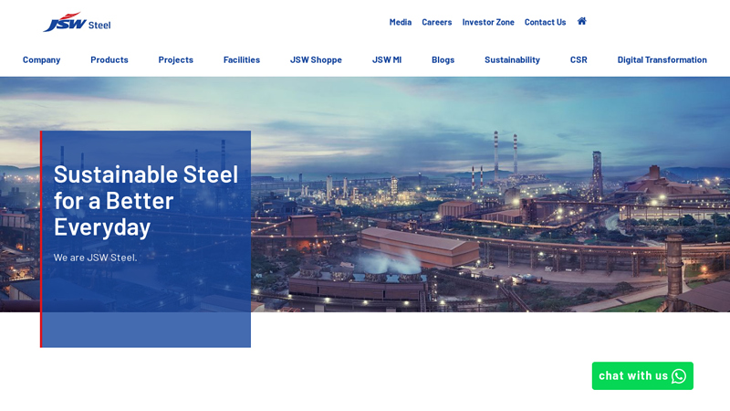 JSW - Leading Steel Manufacturing Company in India