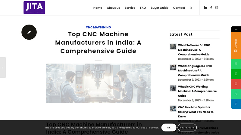 Image of Top CNC Machine Manufacturers in India: A Comprehensive Guide