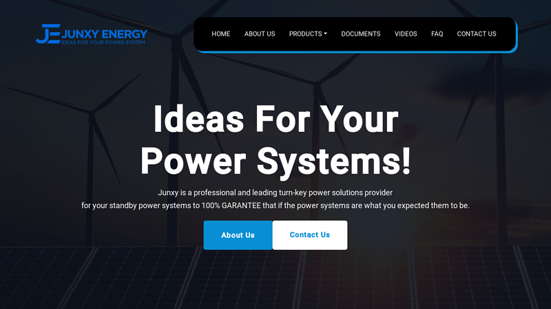 JUNXY ENERGY | Ideas for Your Power Systems | AC & DC Load Bank