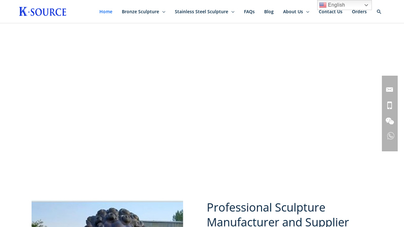 Professional Sculpture Manufacturer and Supplier