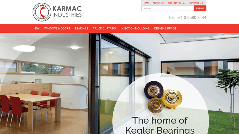 Karmac Industries | bearings, rollers, injection moulding truck curtains, windows and doors