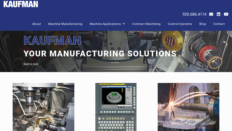 CNC Machining Center - Threading, Boring, Drilling & Tapping Machine Shop - Kaufman Machine Tooling