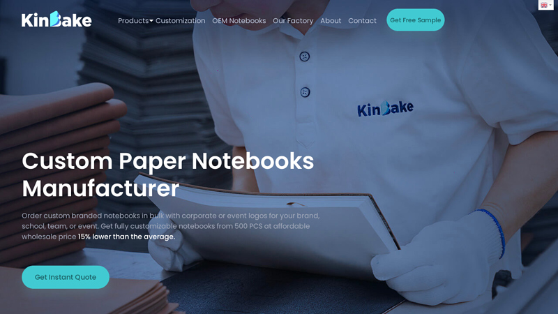 Image of Custom Paper Notebooks Manufacturer