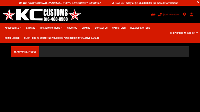 KC Customs - Aftermarket Parts and Upgrades for Pickup Trucks and SUVs