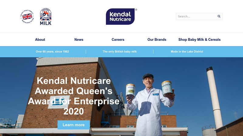 Kendal Nutricare | Baby Milks | Baby Cereals | ONS Products