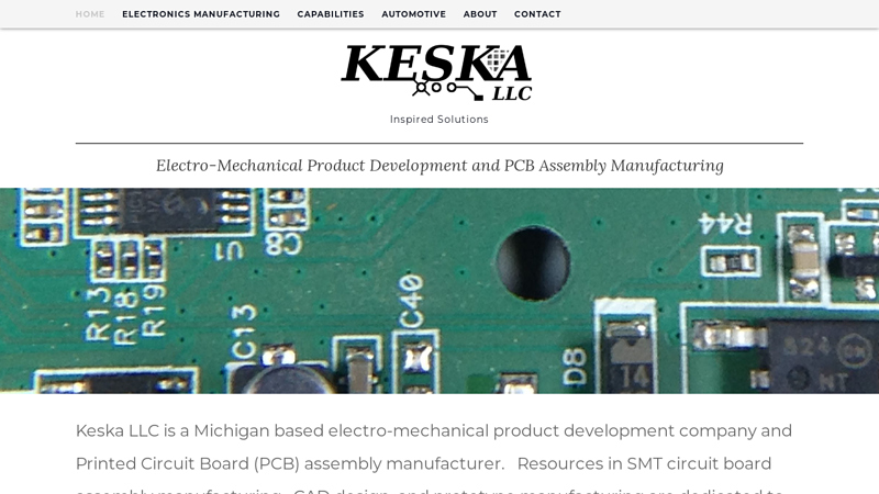 PCB Assembly Manufacturing, CAD Design, CNC Prototype Machining - Michigan