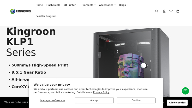 Kingroon - Affordable 3D Printers,3D Printer Filaments and Accessories