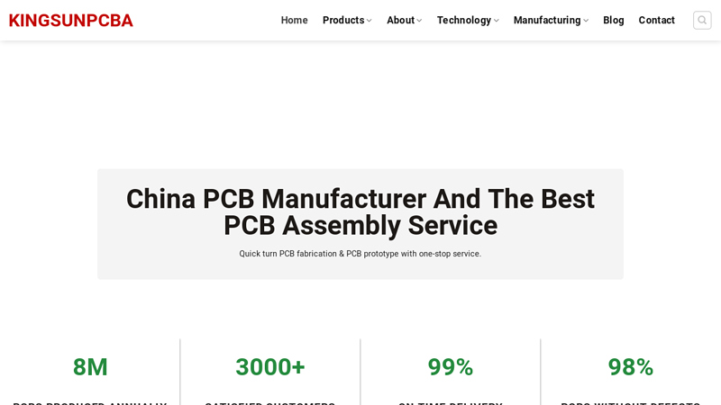 Best PCB Manufacturers In China | Printed Circuit Board Assembly Service