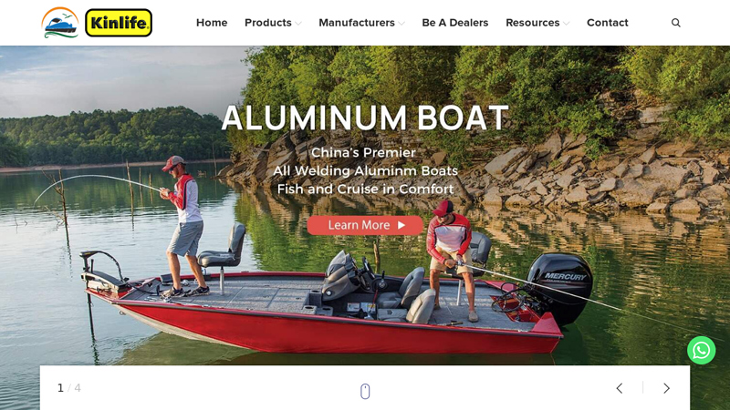 Kinlife Pontoon Boat Manufacturer, Fish Boats Manufacture With Ce Certification - Kinlife Experienced Boat And One-Stop Marine Supply Products Supplier