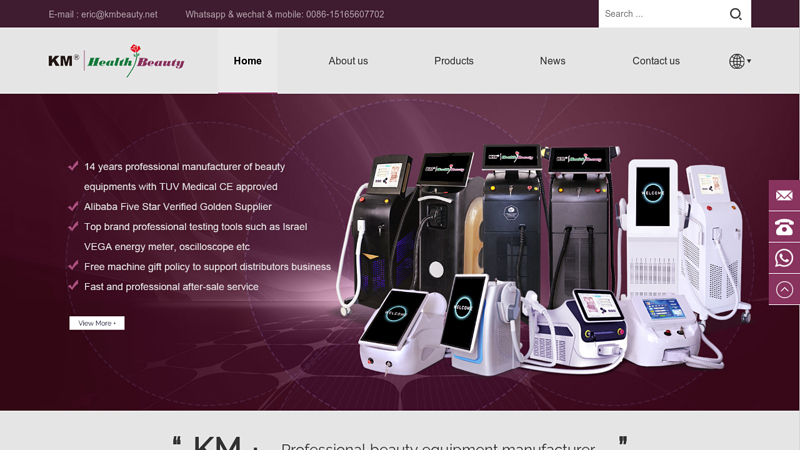 Weifang KM,Diode Laser Hair Removal-Weifang KM Electronics Co., Ltd