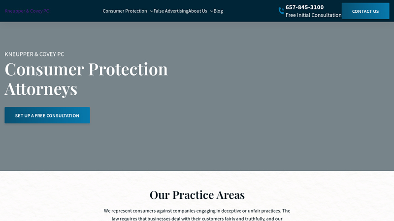 Kneupper & Covey PC - Consumer Protection Law Firm