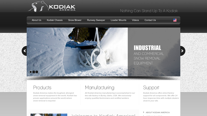 Kodiak America | Industrial & Commercial Snow Removal Equipment