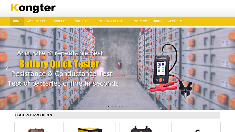 Dedicated to battery test, load bank and other power solutions - Kongter