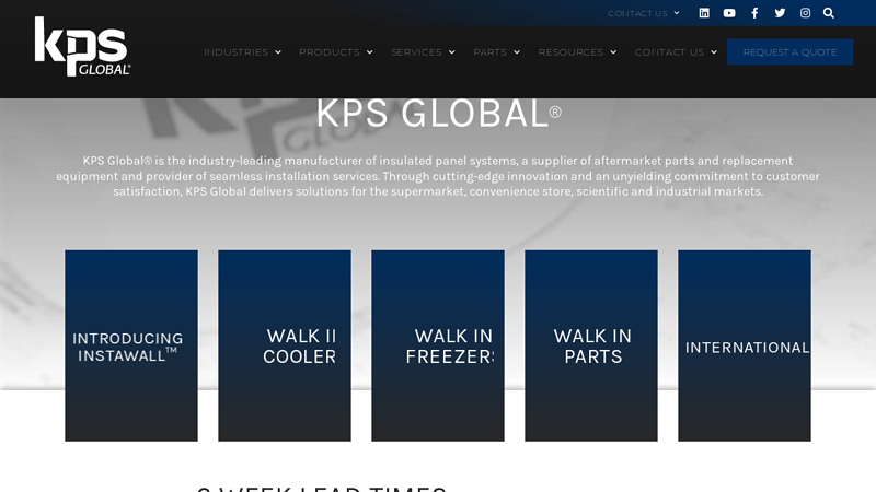 KPS Global? | Walk In Coolers & Freezers | Controlled Environments