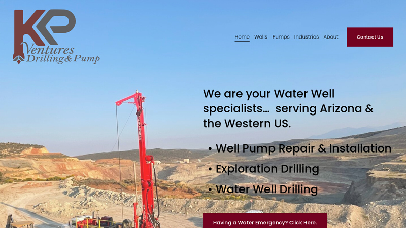 KP Ventures Well Drilling & Pump I Well Pump Repair I Water Well Drilling I Camp Verde I Arizona