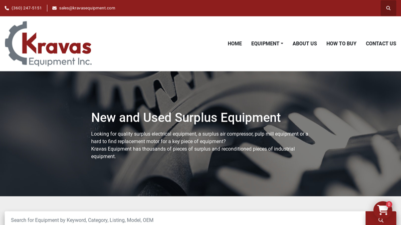 Kravas Equipment Inc. - Ask Questions, Offer Solutions