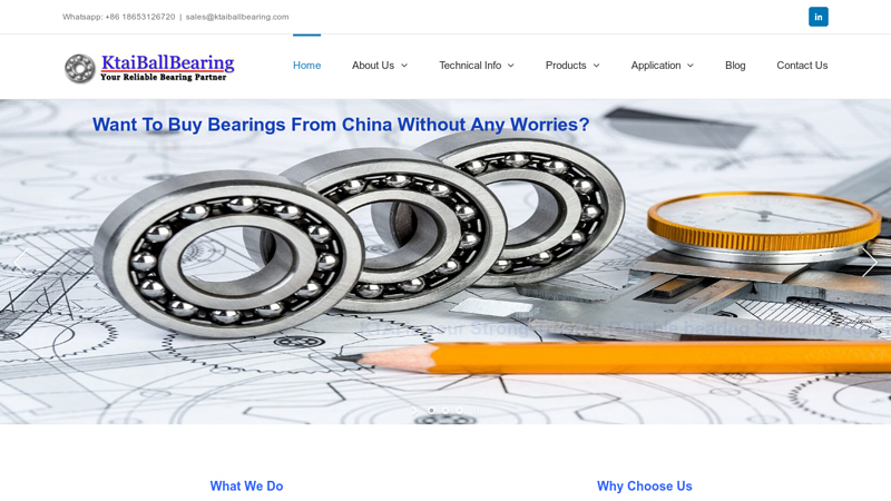 Ball Bearings-Miniature Bearings and Industrial Bearings-Ktaiballbearing