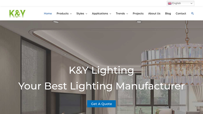 Professional Lighting Manufacturers & Supplier in China | K&Y Lighting