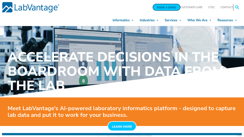 Laboratory Informatics & Scientific Data Advisory | LabVantage