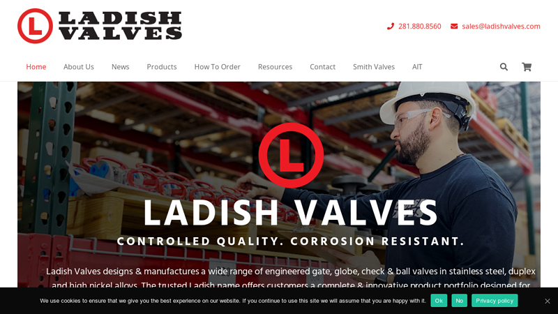 Home - Ladish Valves